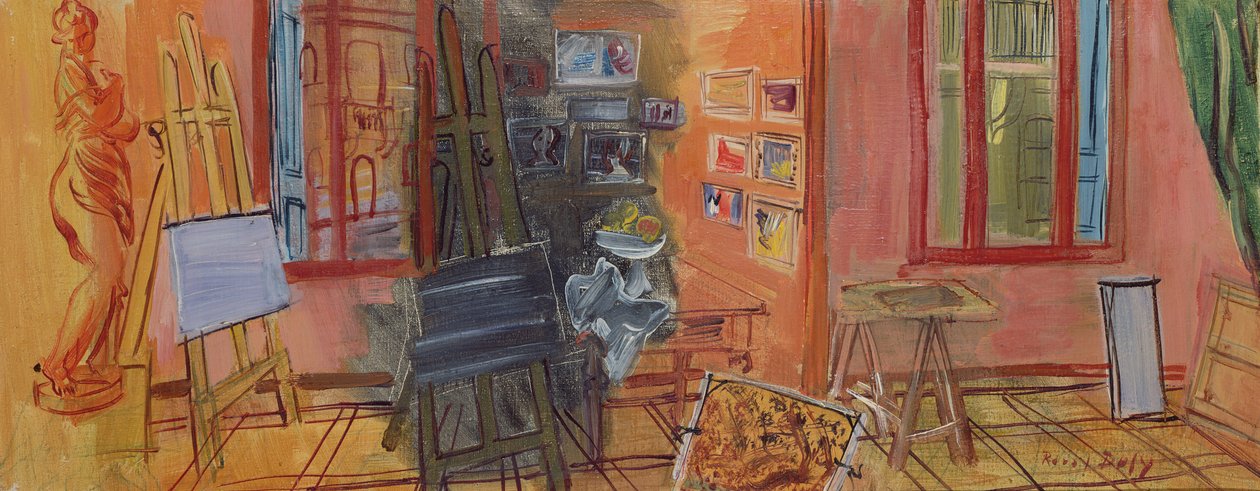 La Frileuse, stúdió Perpignanban alkotó: Raoul Dufy