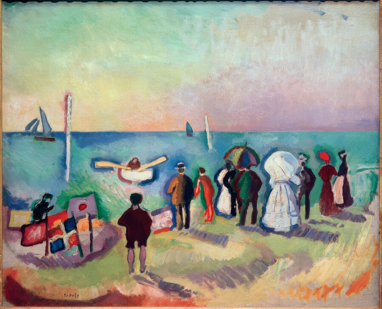 Sainte-Adresse strand alkotó: Raoul Dufy