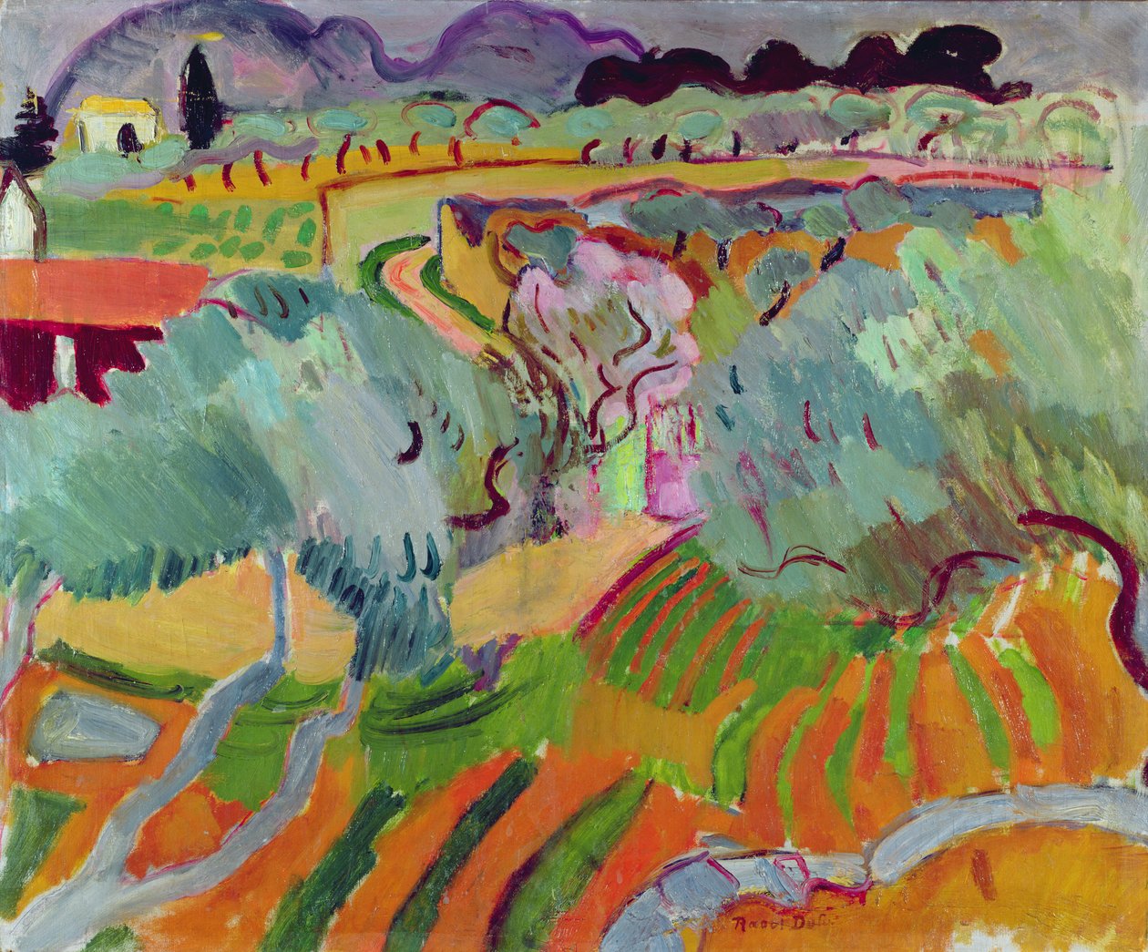 Provence-i táj alkotó: Raoul Dufy