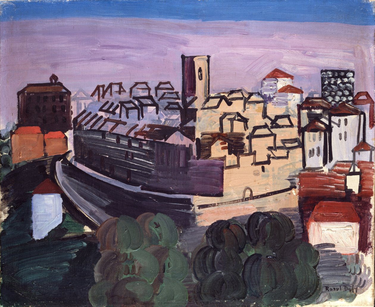 Tájkép Vence közelében alkotó: Raoul Dufy