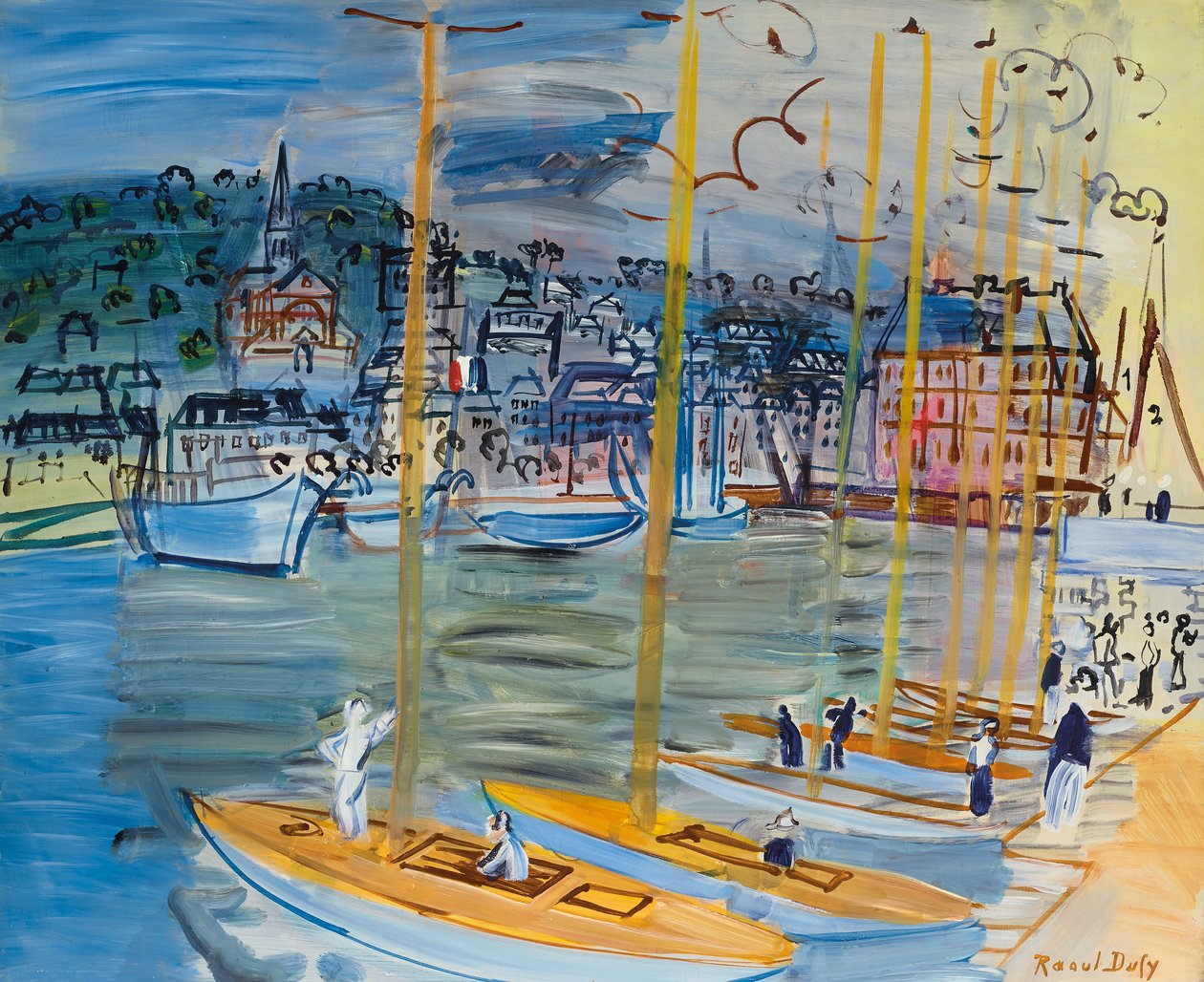 A Deauville-i medence alkotó: Raoul Dufy