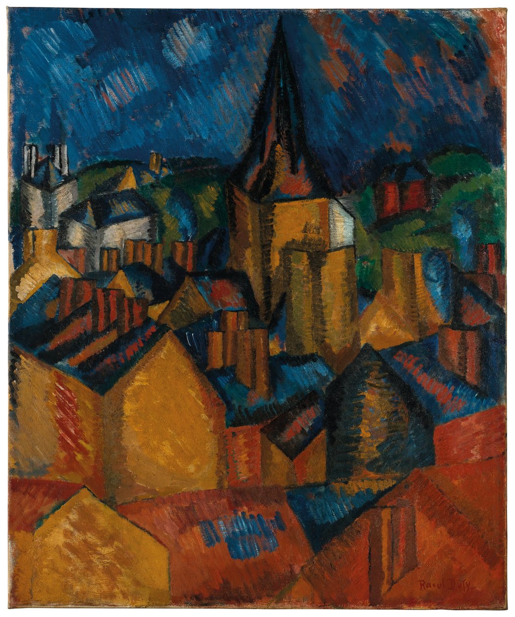 A harangtorony (Le Havre-i Szent Vincent templom) alkotó: Raoul Dufy