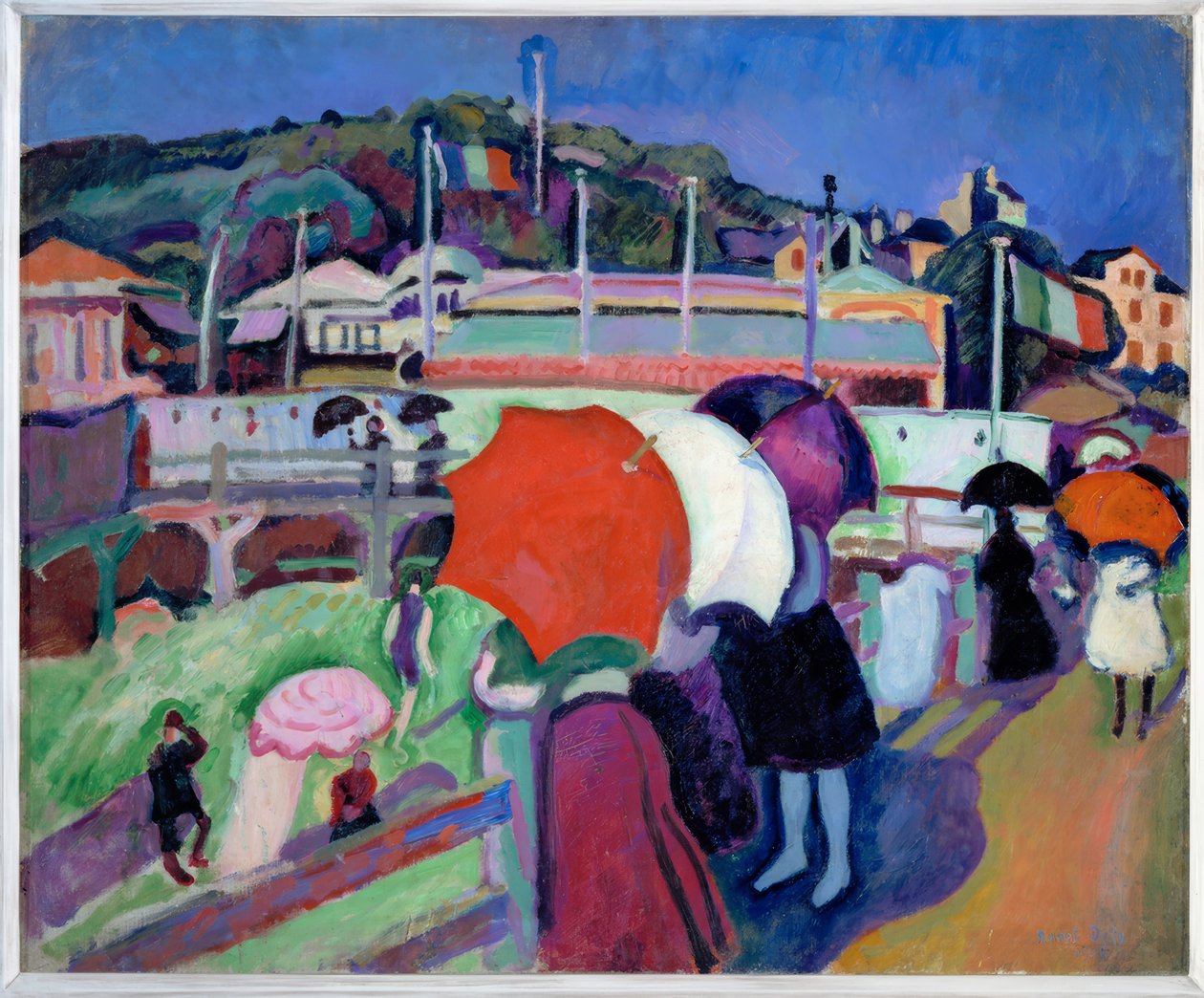 A három esernyő alkotó: Raoul Dufy