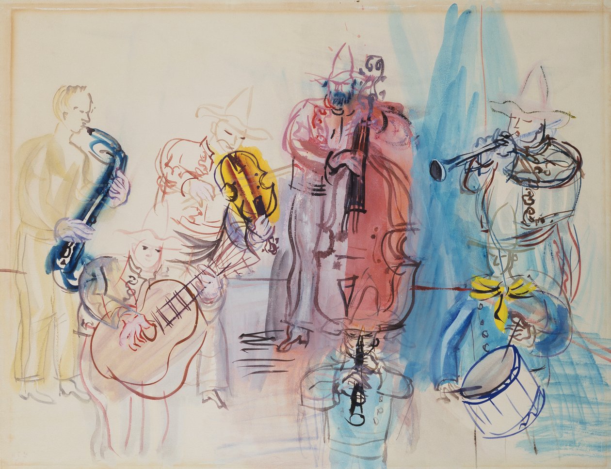 Mexikói zenészek alkotó: Raoul Dufy