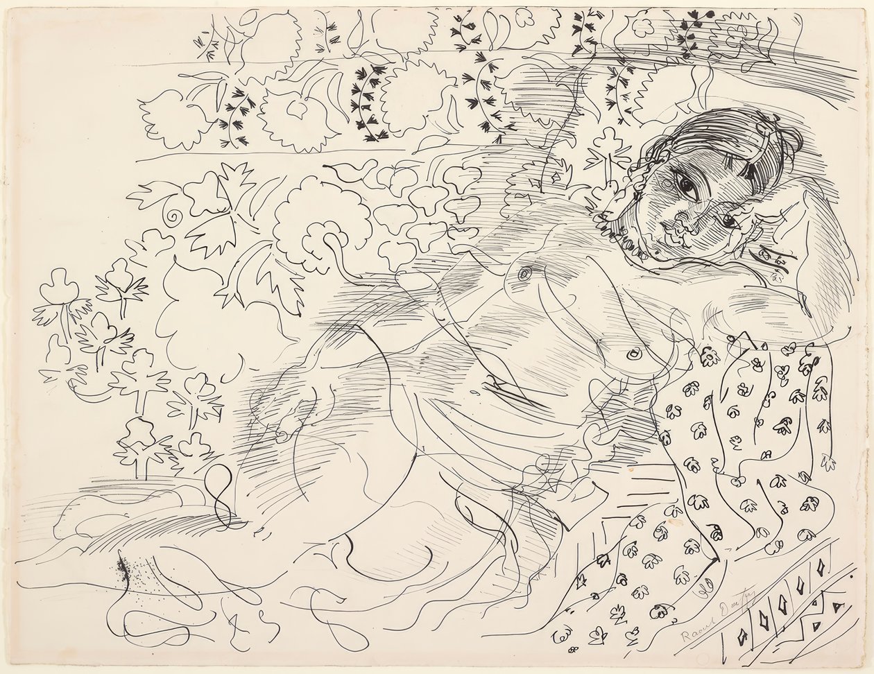 Perzsa modell alkotó: Raoul Dufy