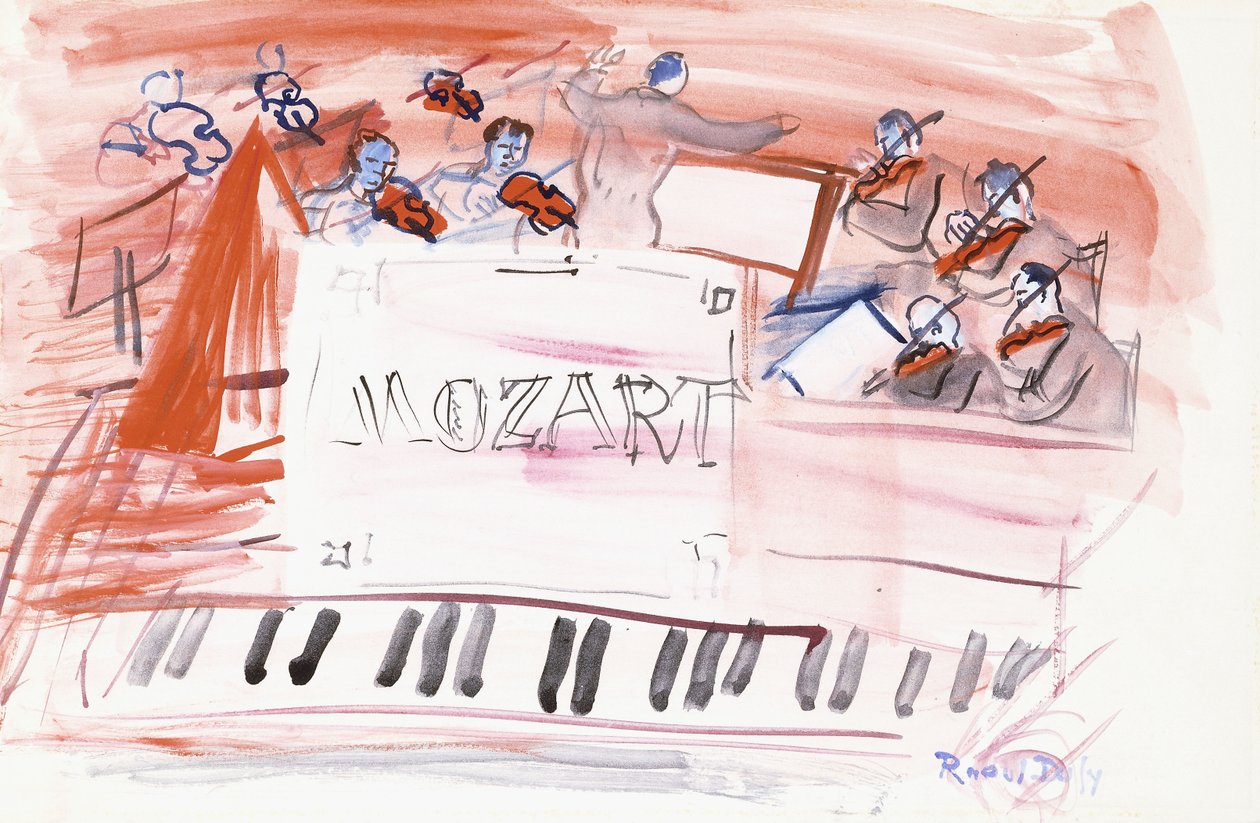 Mozart alkotó: Raoul Dufy