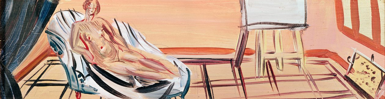 Akt egy állványon (olaj, vászon) alkotó: Raoul Dufy