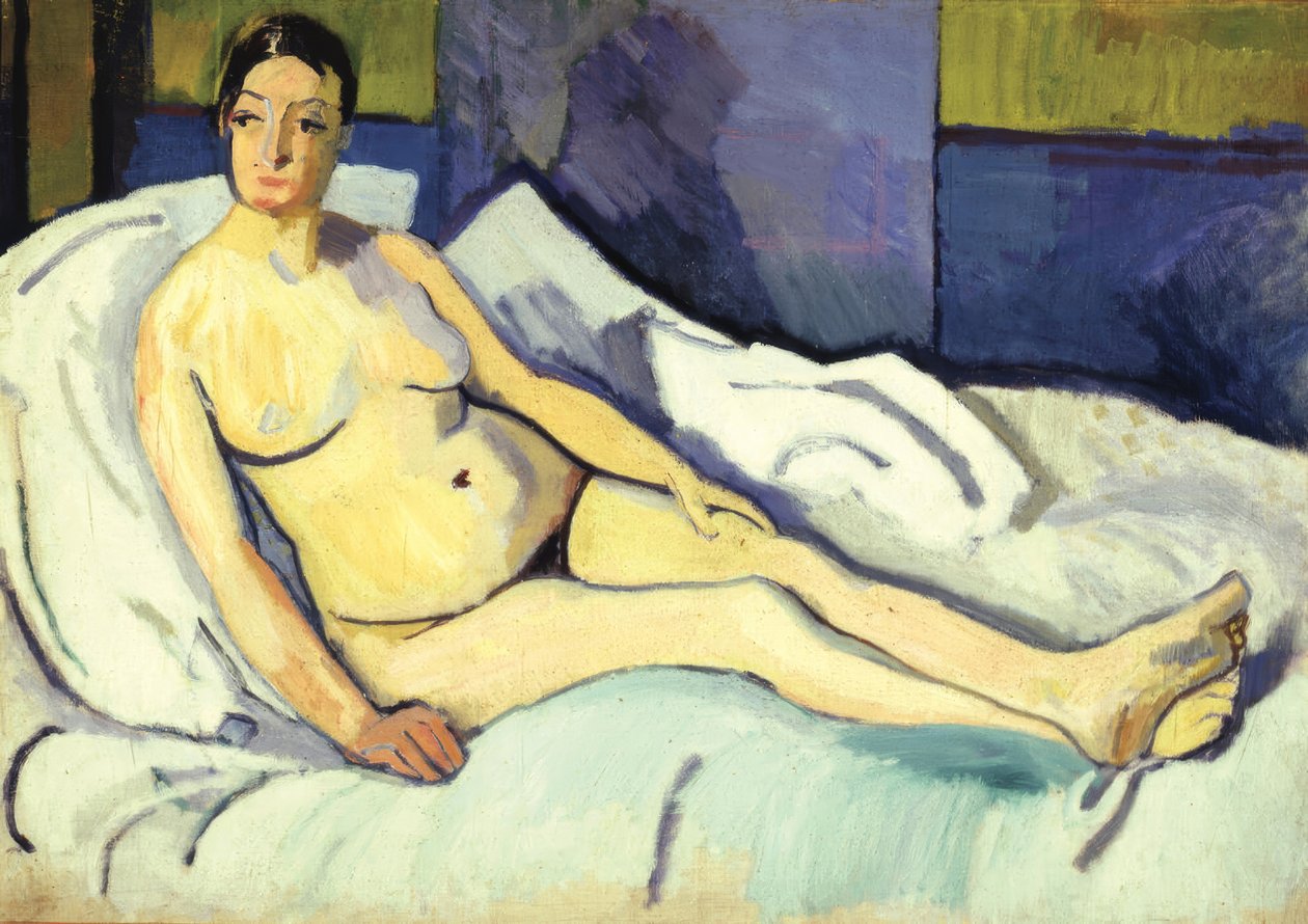 Meztelenül fekve alkotó: Raoul Dufy