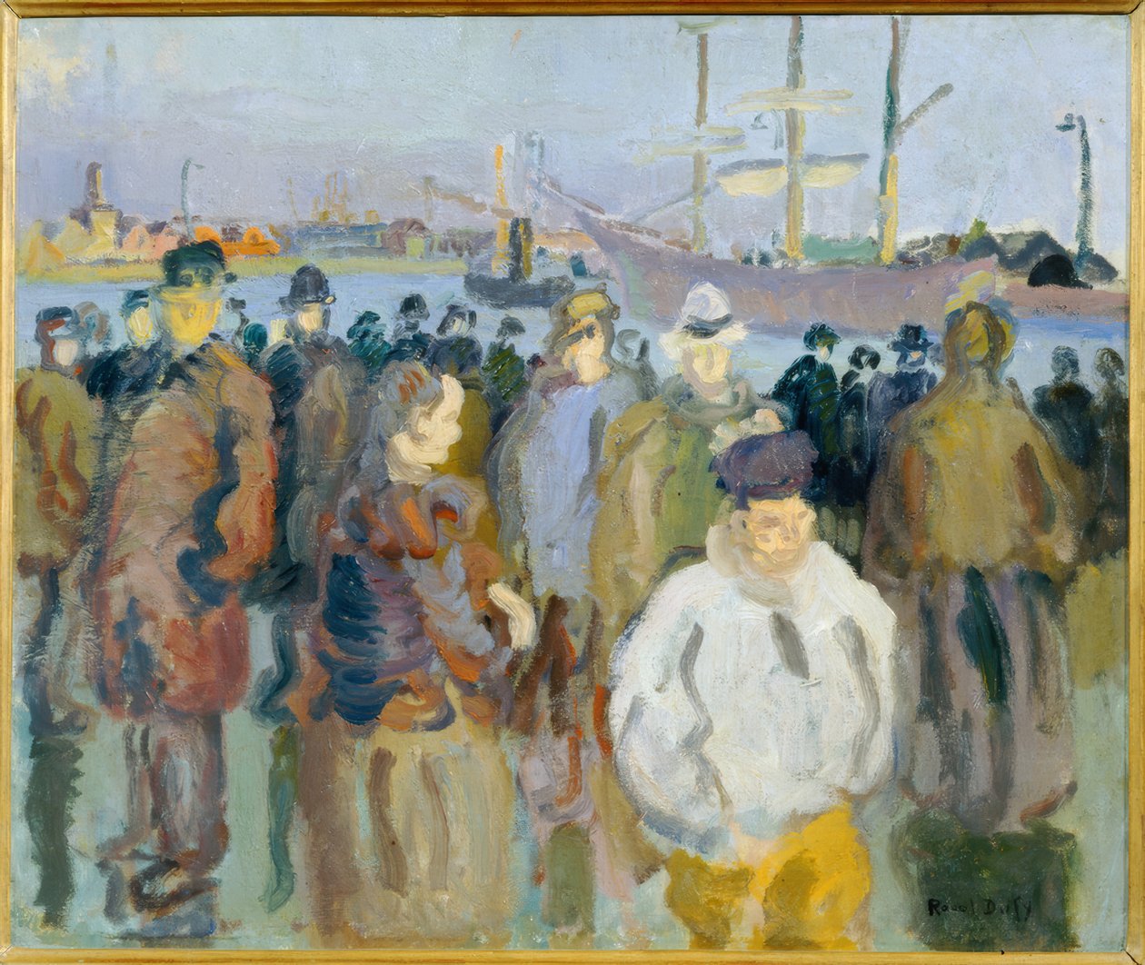 Rouen-i rakpart alkotó: Raoul Dufy