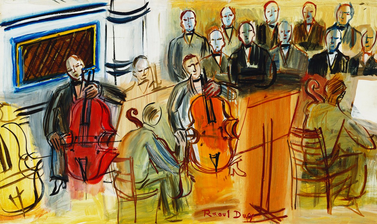 Kvintett; kvintett alkotó: Raoul Dufy