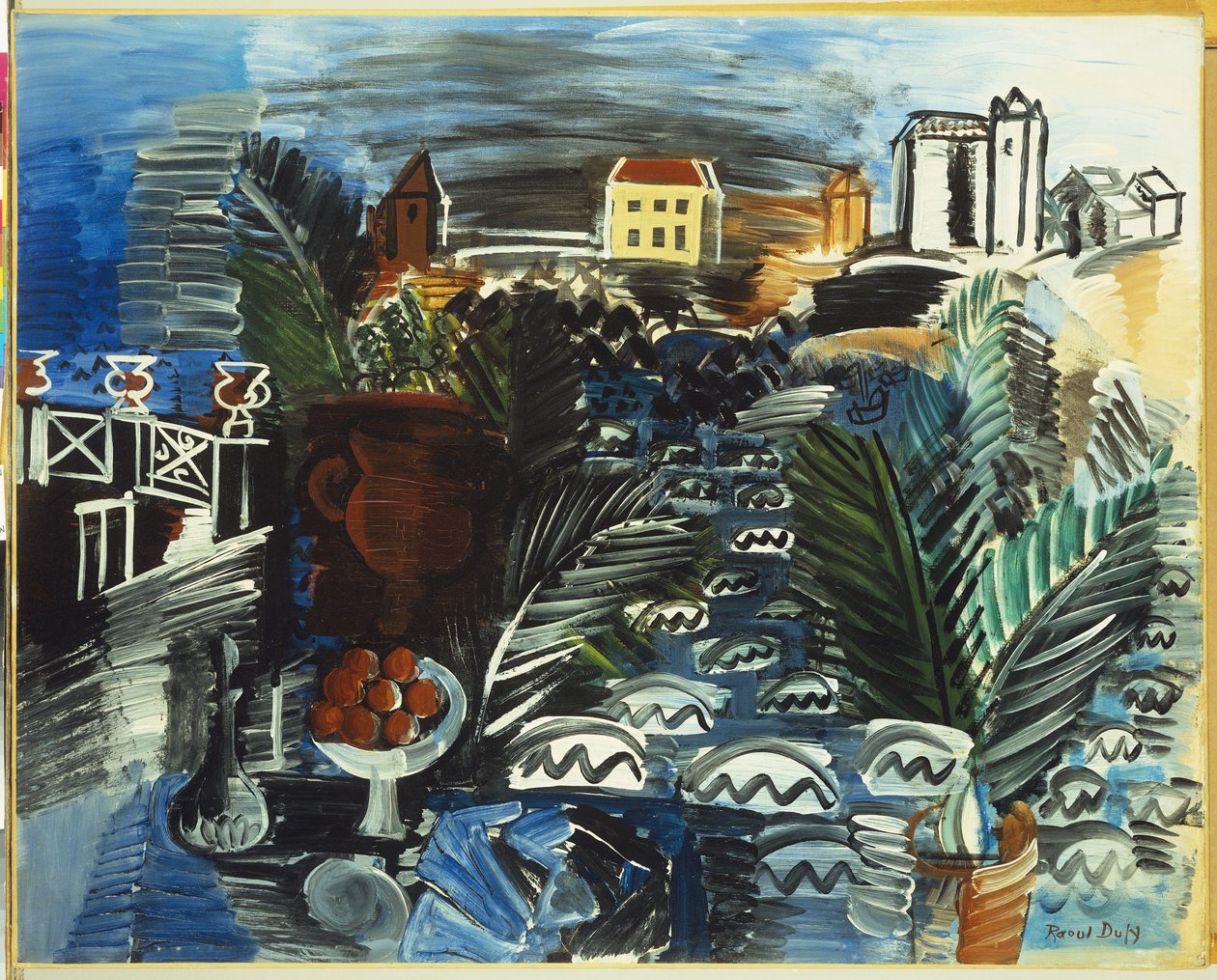 Csendélet a tenger mellett alkotó: Raoul Dufy