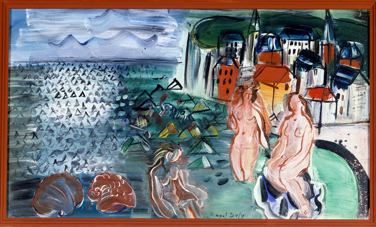 A Sainte-Adresse-i öböl (Sainte-Adresse), 20. század (olaj, vászon) alkotó: Raoul Dufy
