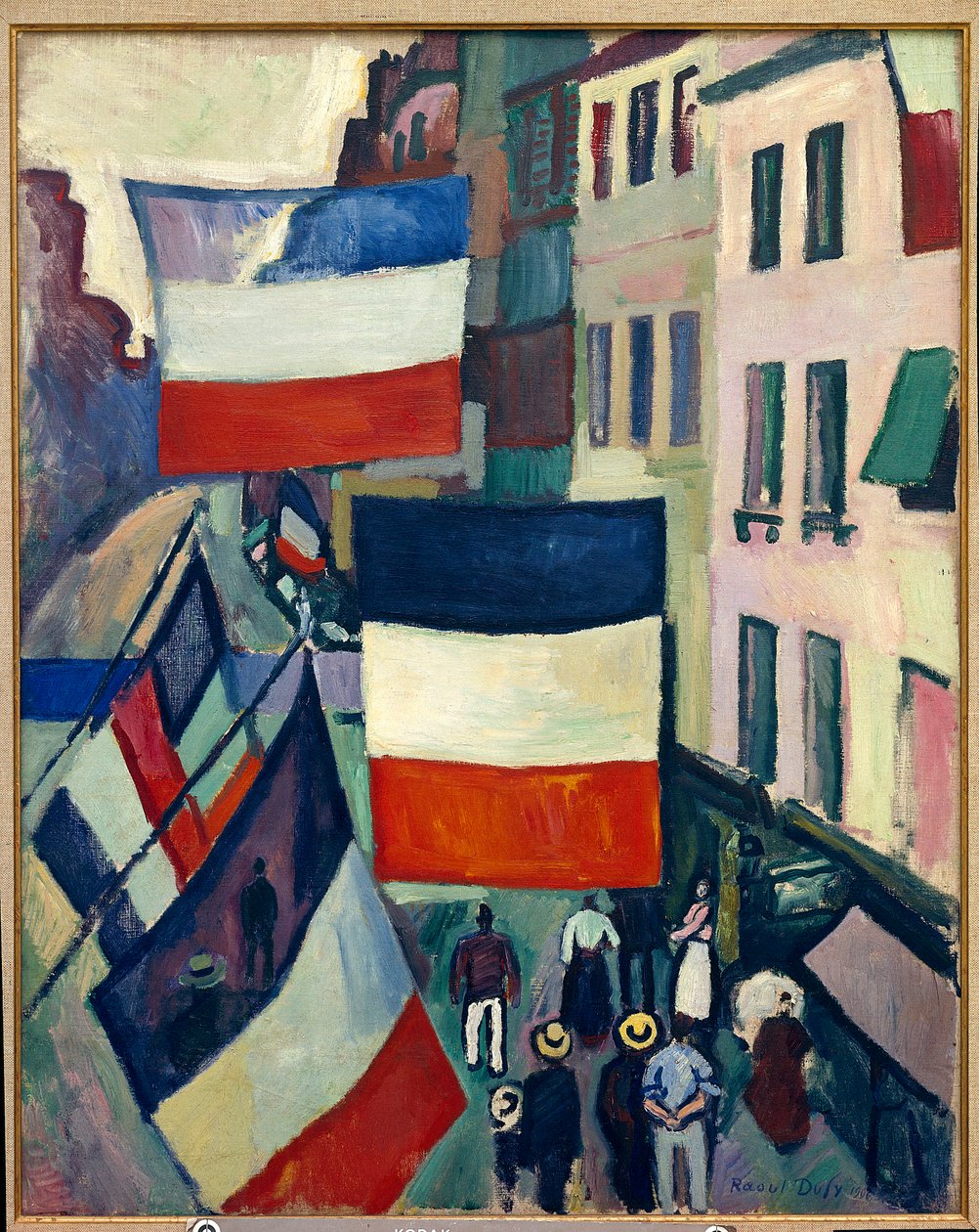 A Bulwark Street július 14-én alkotó: Raoul Dufy