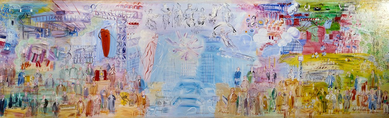 Az Electricite tündér alkotó: Raoul Dufy