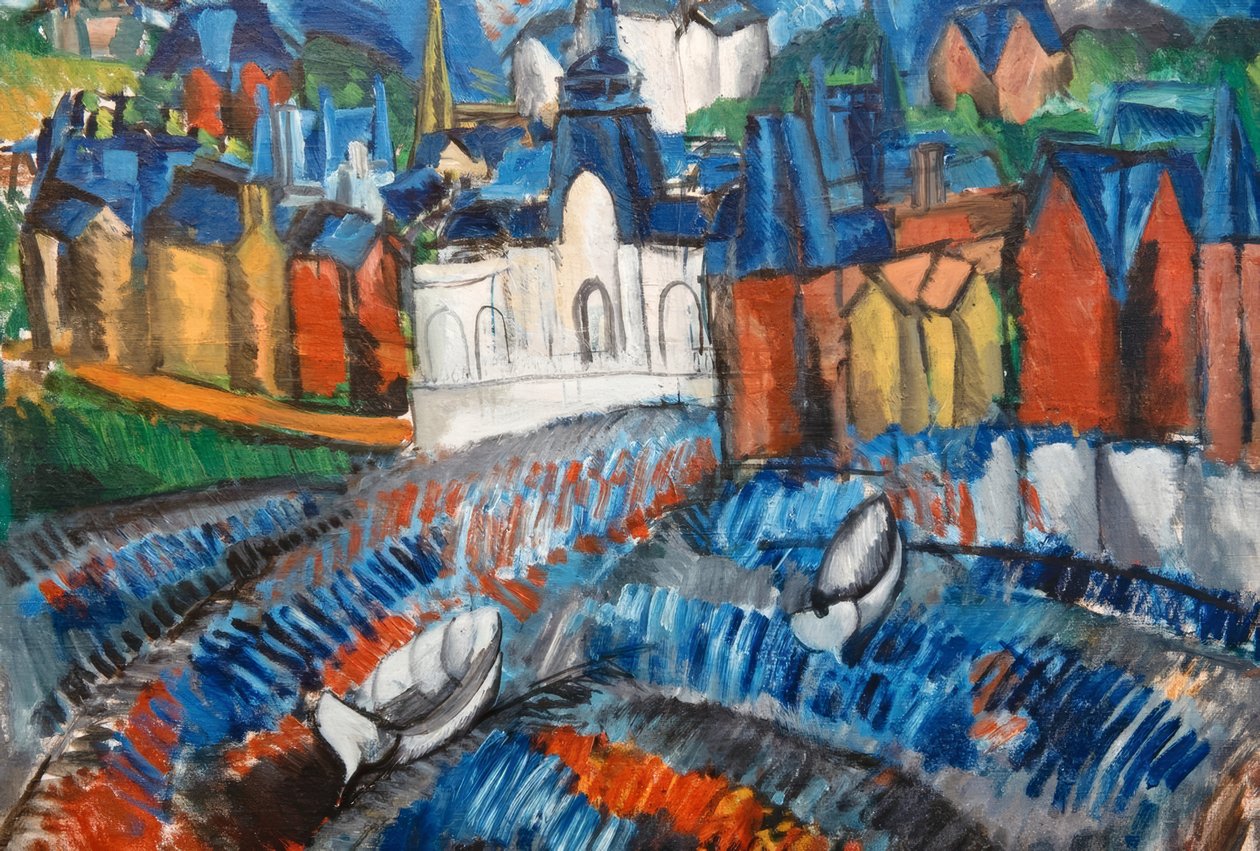 A Marie Christine kaszinó és Le Havre strandja alkotó: Raoul Dufy