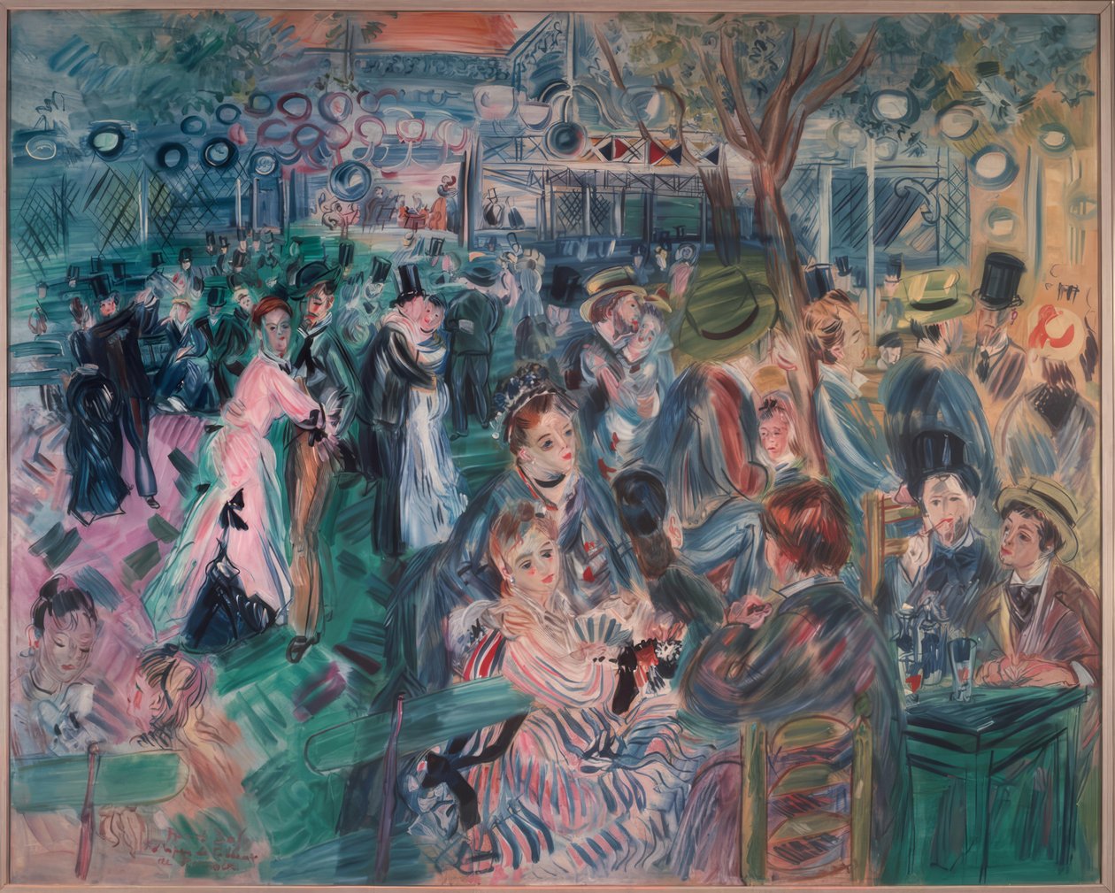 A Moulin de la Galette alkotó: Raoul Dufy