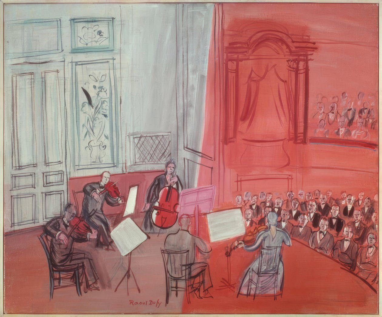 A narancssárga koncert alkotó: Raoul Dufy