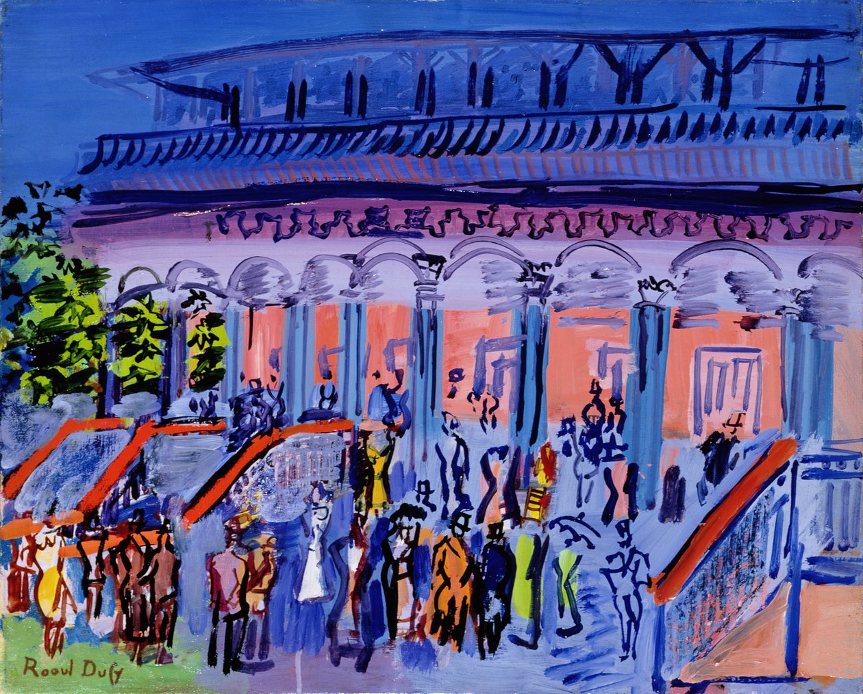 A tulajdonosi burkolat, 1930-5 körül alkotó: Raoul Dufy
