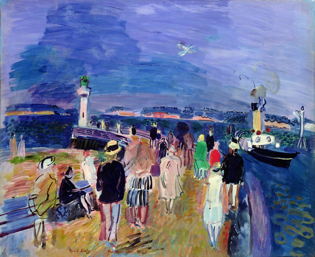A honfleuri móló alkotó: Raoul Dufy