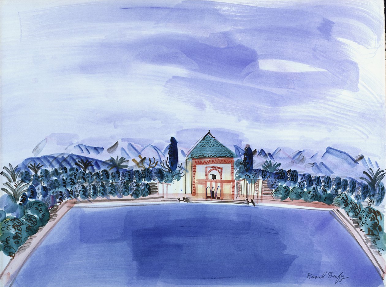 A Menara medencéje alkotó: Raoul Dufy