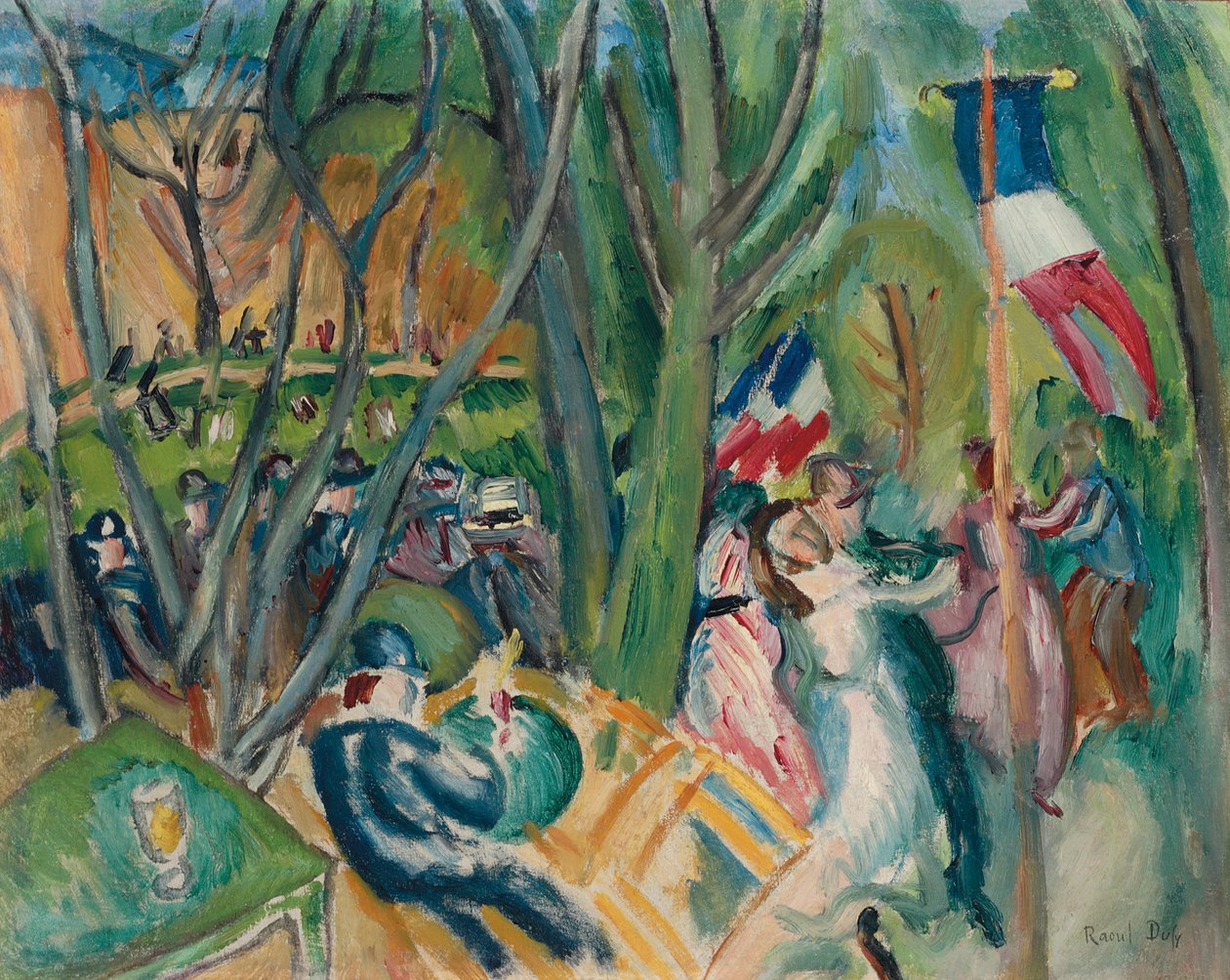 A néptánc; Le Bal Populaire alkotó: Raoul Dufy