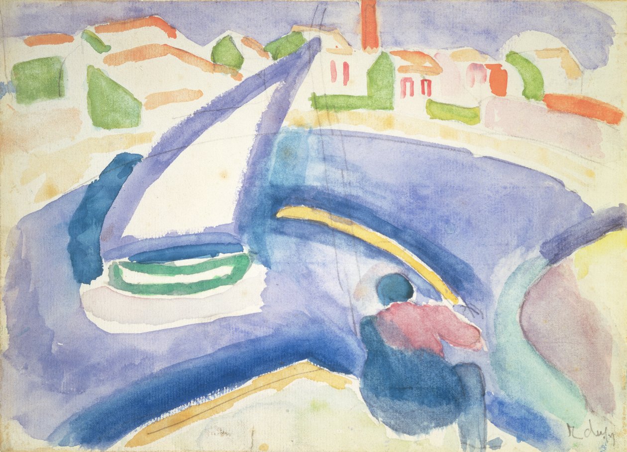 A vitorlás hajó alkotó: Raoul Dufy
