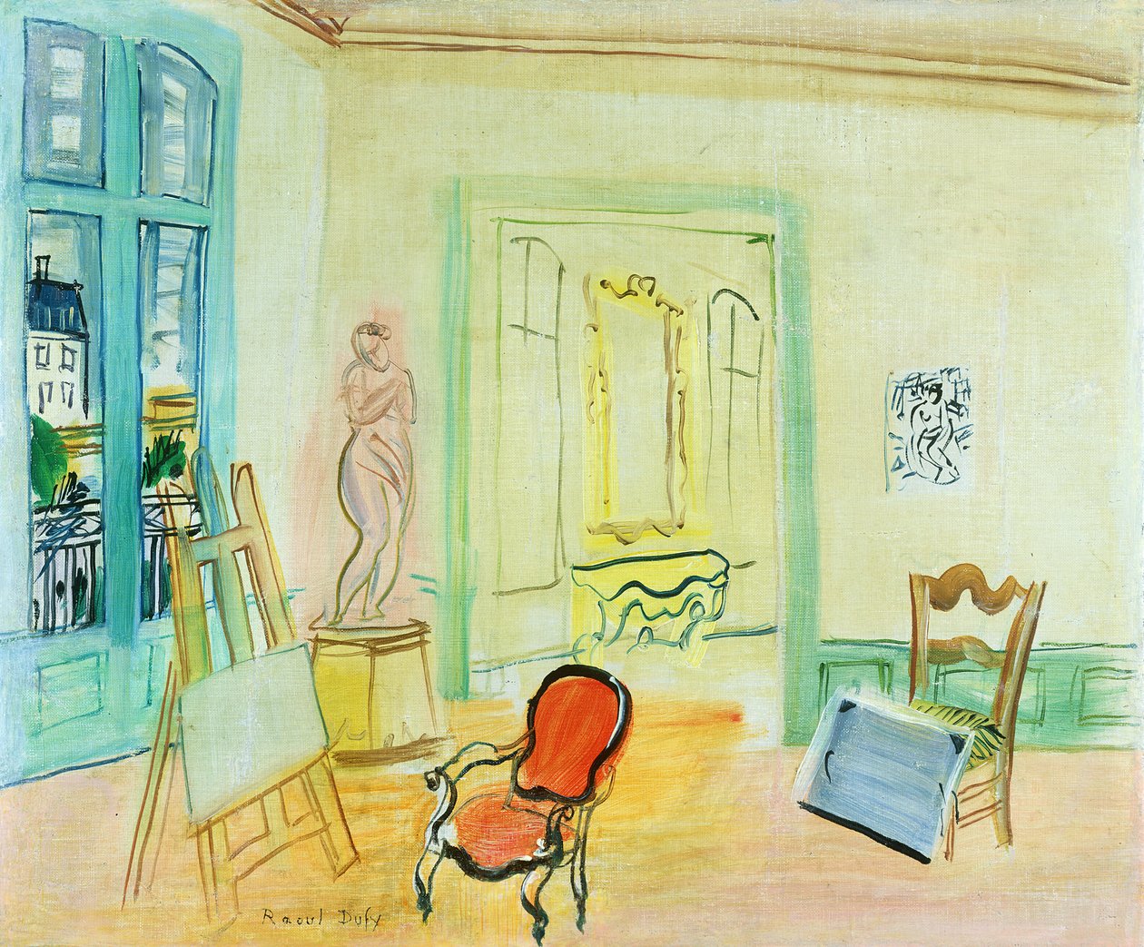 A stúdió alkotó: Raoul Dufy