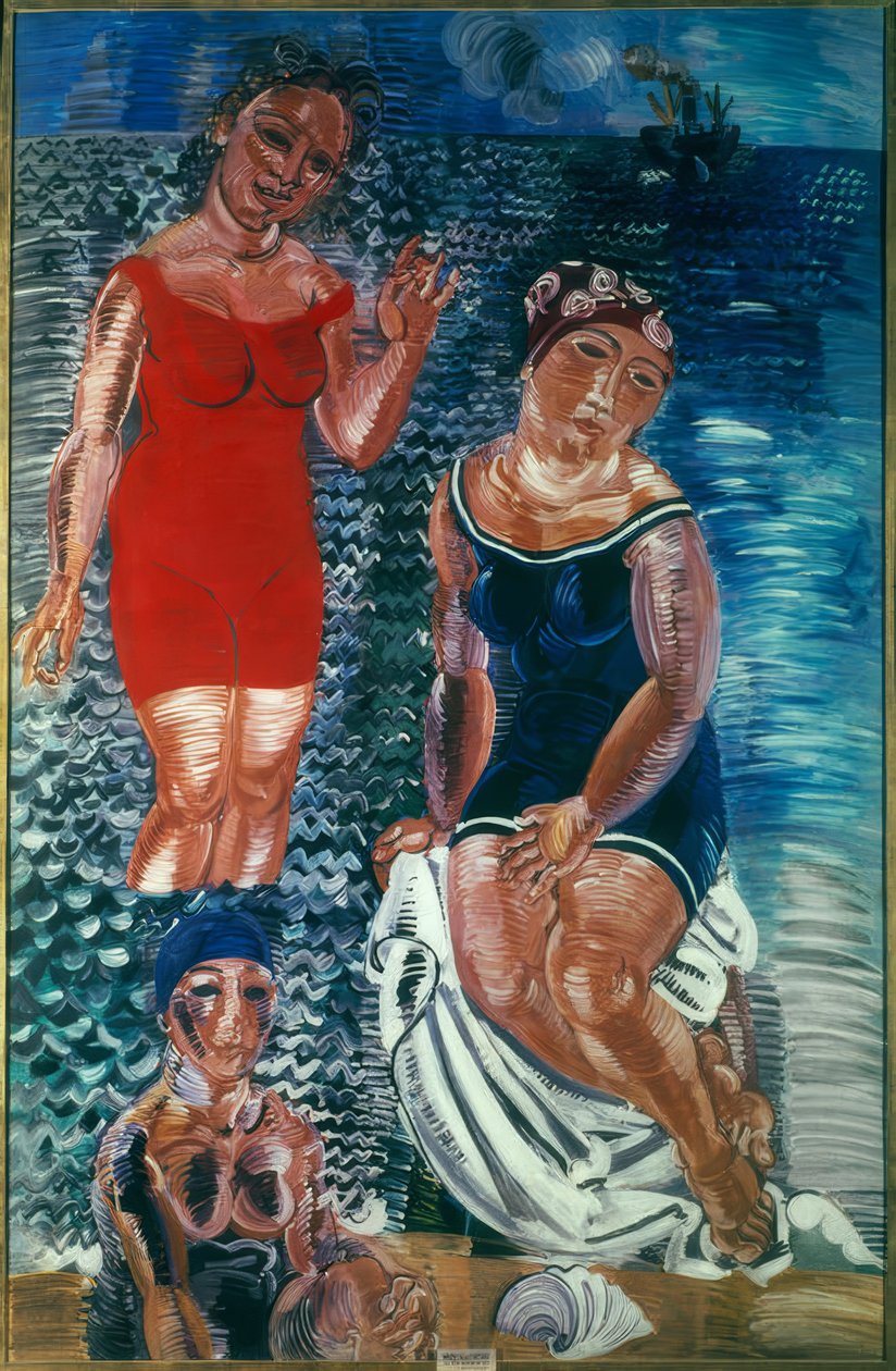 A három fürdőző alkotó: Raoul Dufy