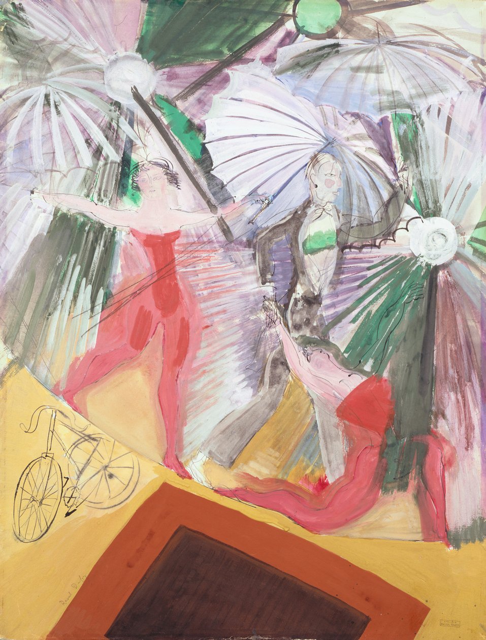 A kötéltáncosok alkotó: Raoul Dufy