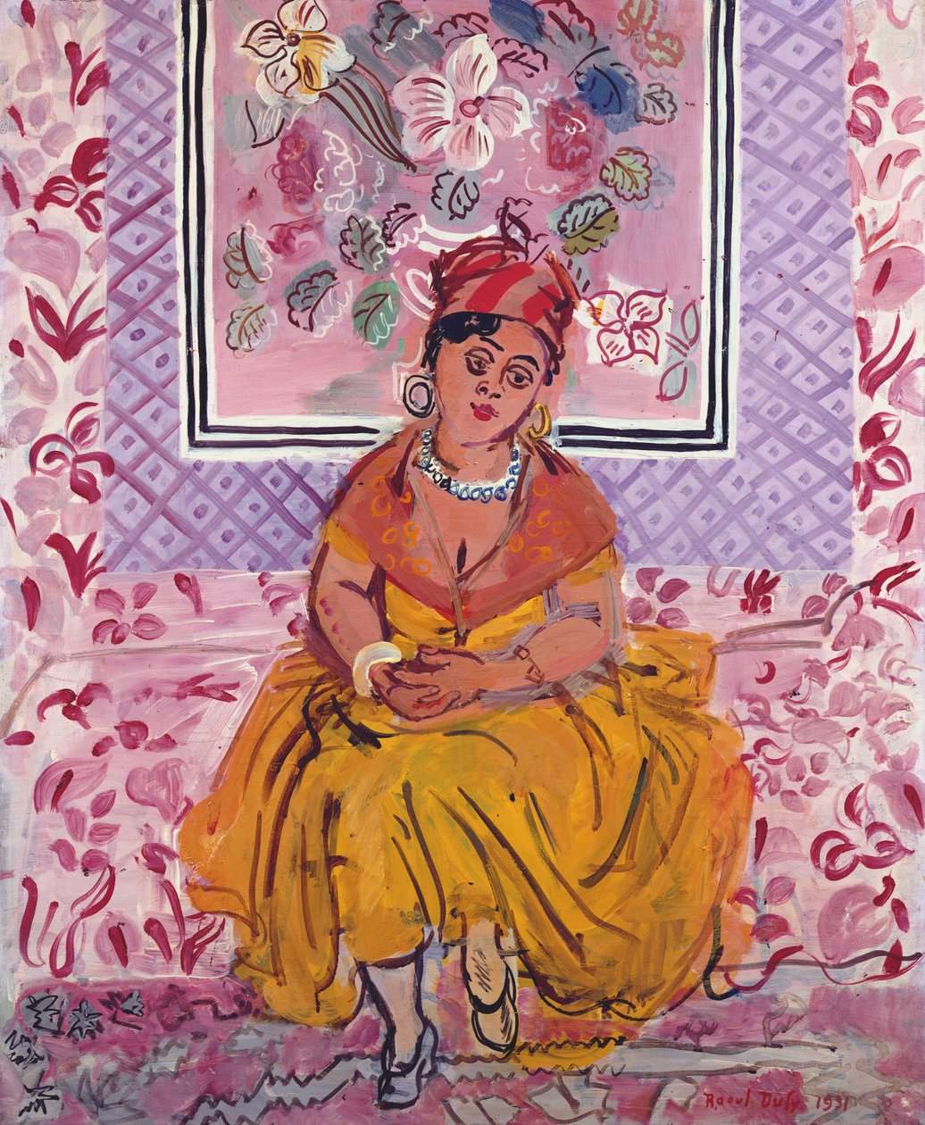A martinique-i nő alkotó: Raoul Dufy