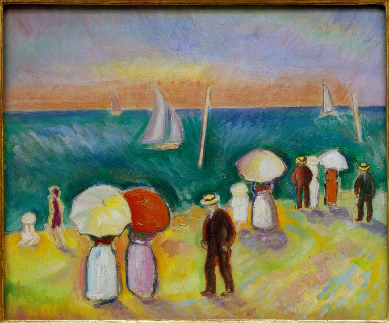 A Sainte-Adresse-i strand alkotó: Raoul Dufy
