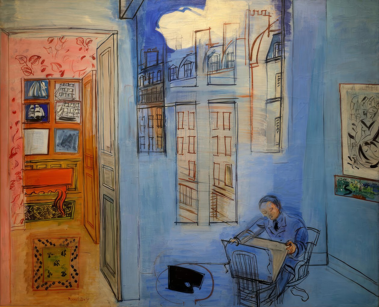 A stúdió alkotó: Raoul Dufy