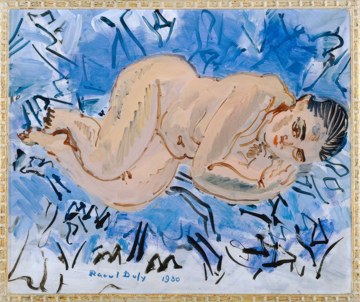 Női akt alkotó: Raoul Dufy