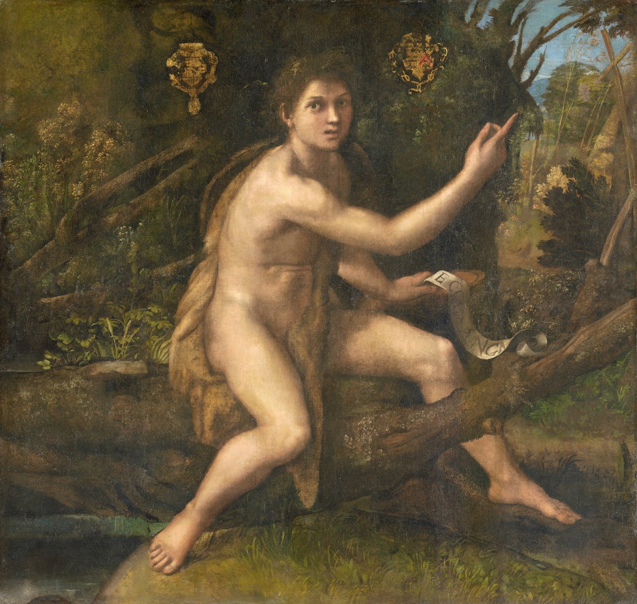 Esetleg 1516 -ban festették Adrien Gouffier számára alkotó: Raffaello Sanzio Raphael