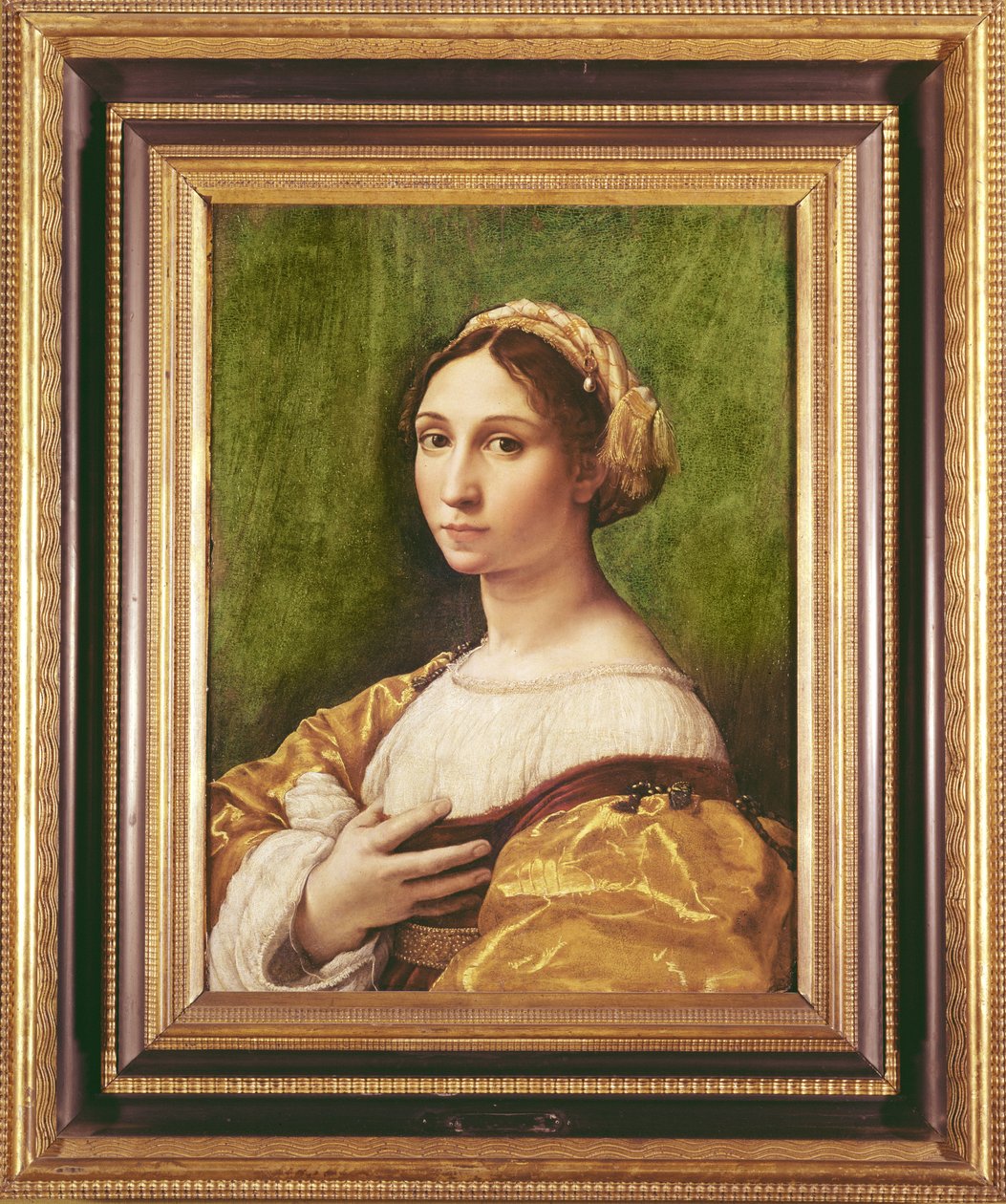 Egy fiatal nő portréja alkotó: Raffaello Sanzio Raphael