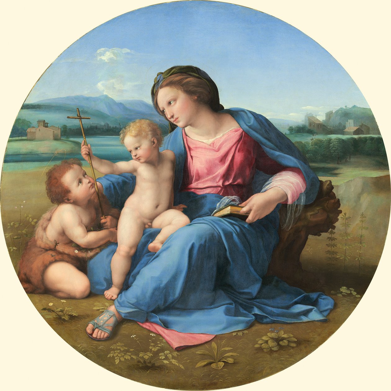 Az Alba Madonna c. 1510 alkotó: Raffaello Sanzio Raphael
