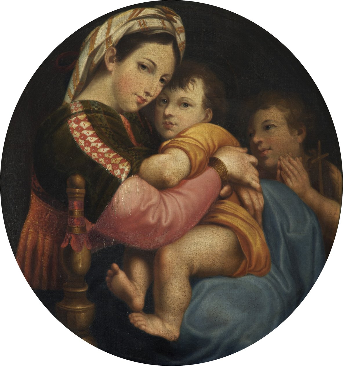 A Szék Madonnája alkotó: after Raphael
