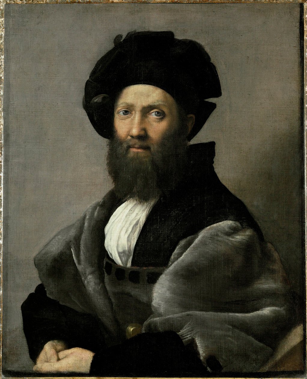 Baldassare Castiglione gróf, az "Il Cortegiano" szerzője ... alkotó: Raphael (1483 1520)