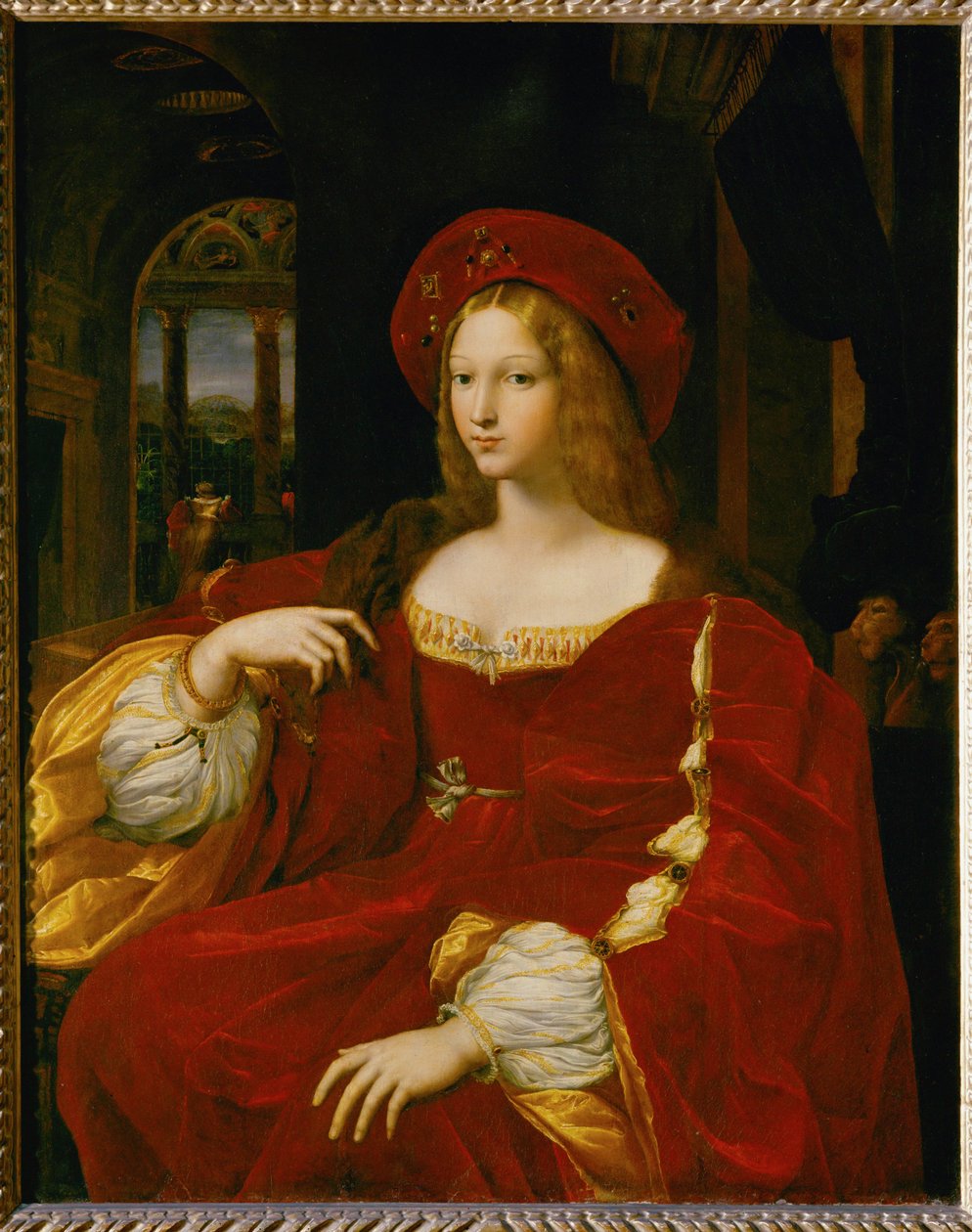 Isabel de Requesens, a nápolyi alkirály felesége ... alkotó: Raphael (1483-1520)