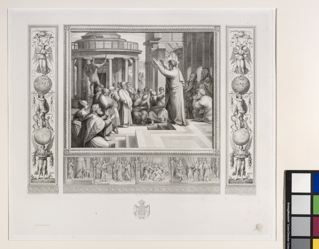 Szent Pál prédikációja az Areopáguson alkotó: Raphael (1483 1520) (after)