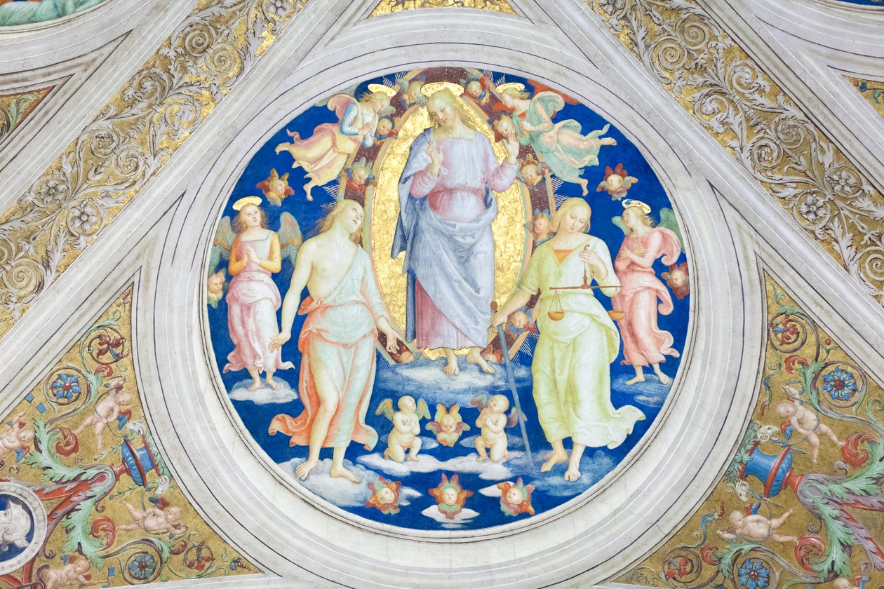 Krisztus az irgalom és az igazságosság között alkotó: Raphael (1483 1520)
