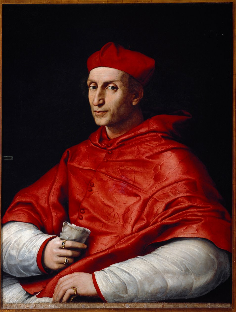 Bernardo Dovizi da Bibbiena portréja alkotó: Raphael