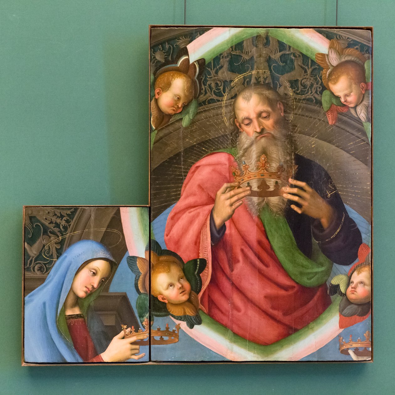 Az Örökkévaló Atya és a Szűz alkotó: Raphael (1483 1520)