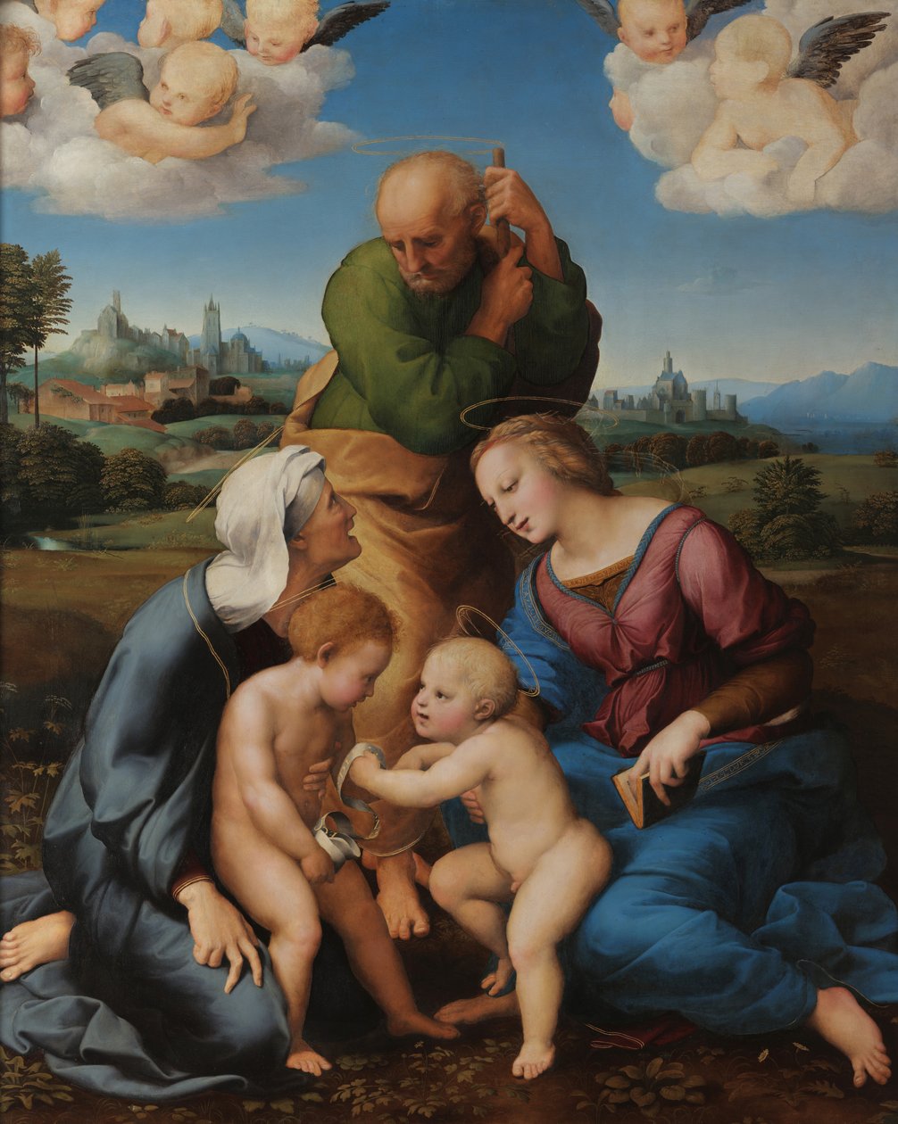 Canigiani Szent Család alkotó: Raphael