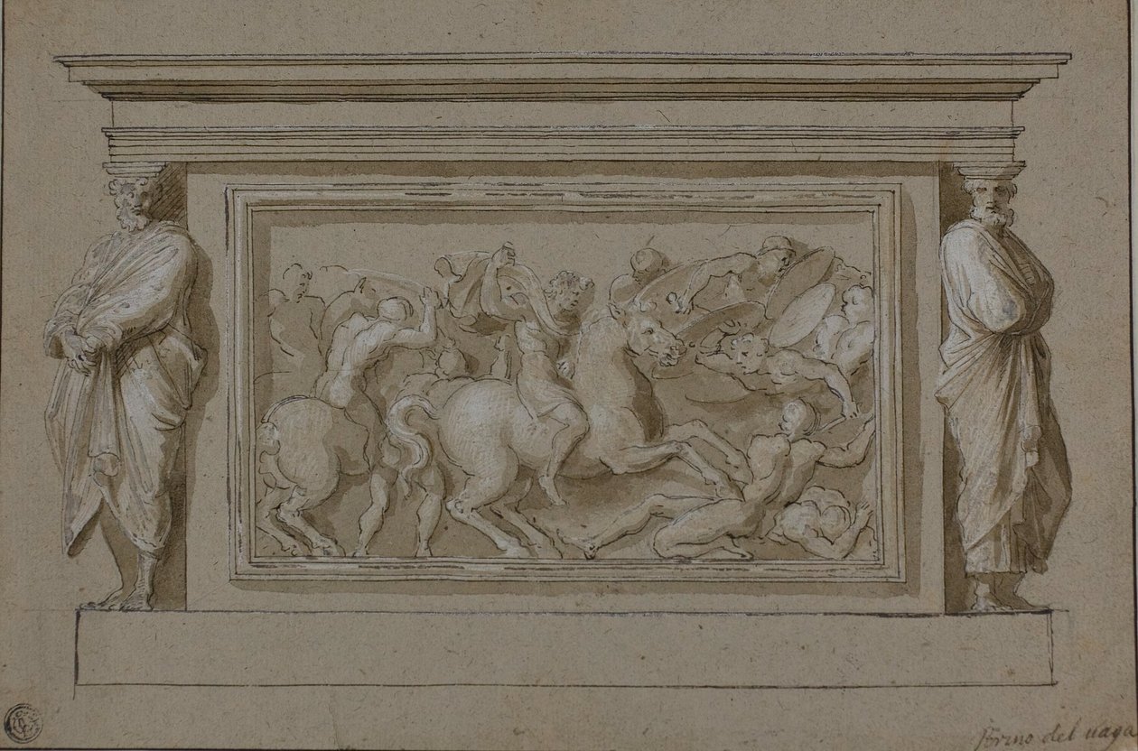 Francesco Gonzaga márki síremlékének terve alkotó: Raphael