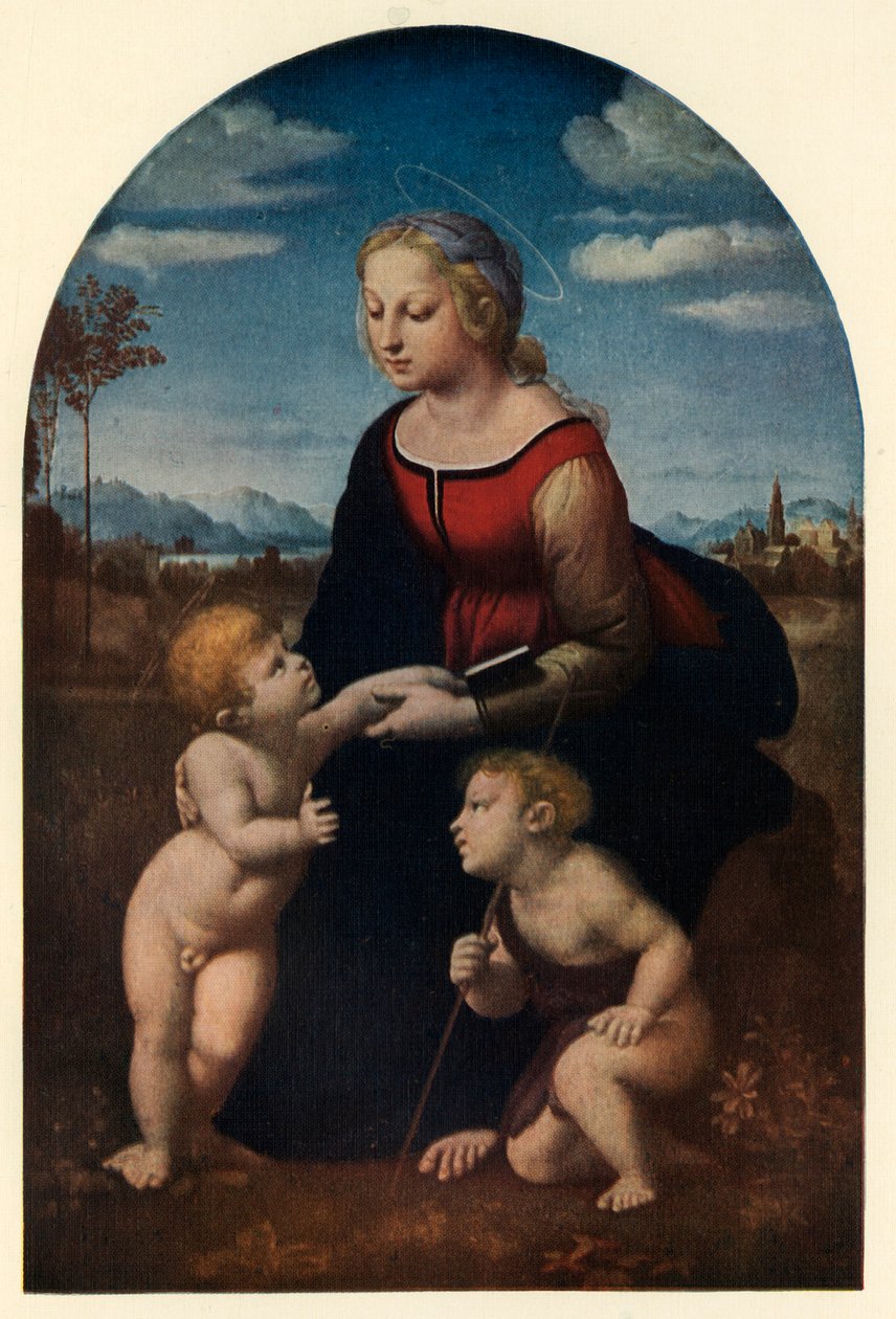 A szép kertész, 1507, c1912 alkotó: Raffaello Sanzio Raphael