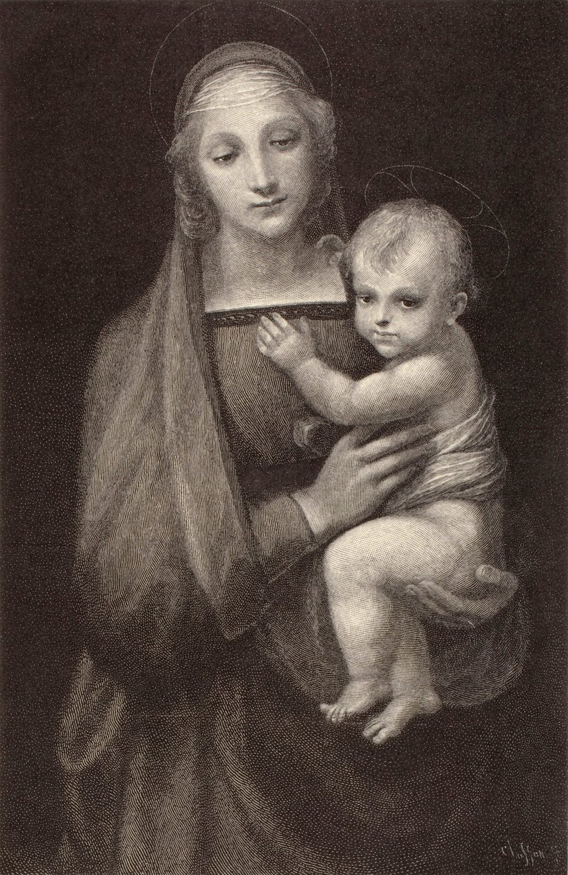 Madonna del Granduca alkotó: Raphael