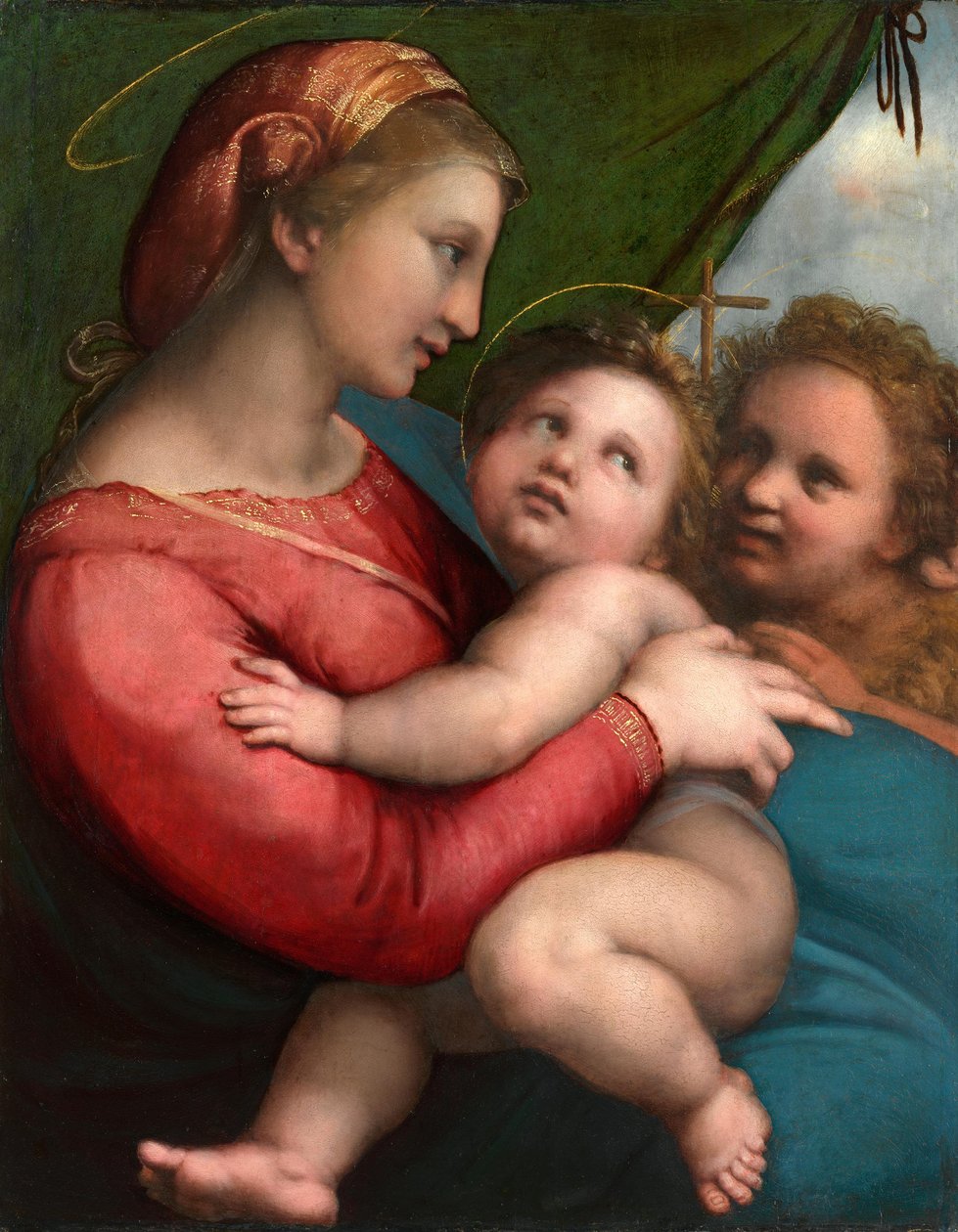 A sátor Madonnája alkotó: Raphael