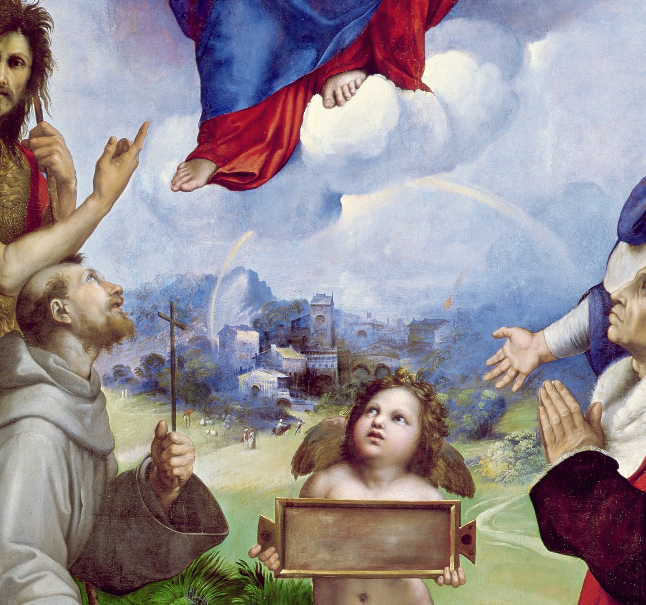 A Foligno Madonna alkotó: Raphael