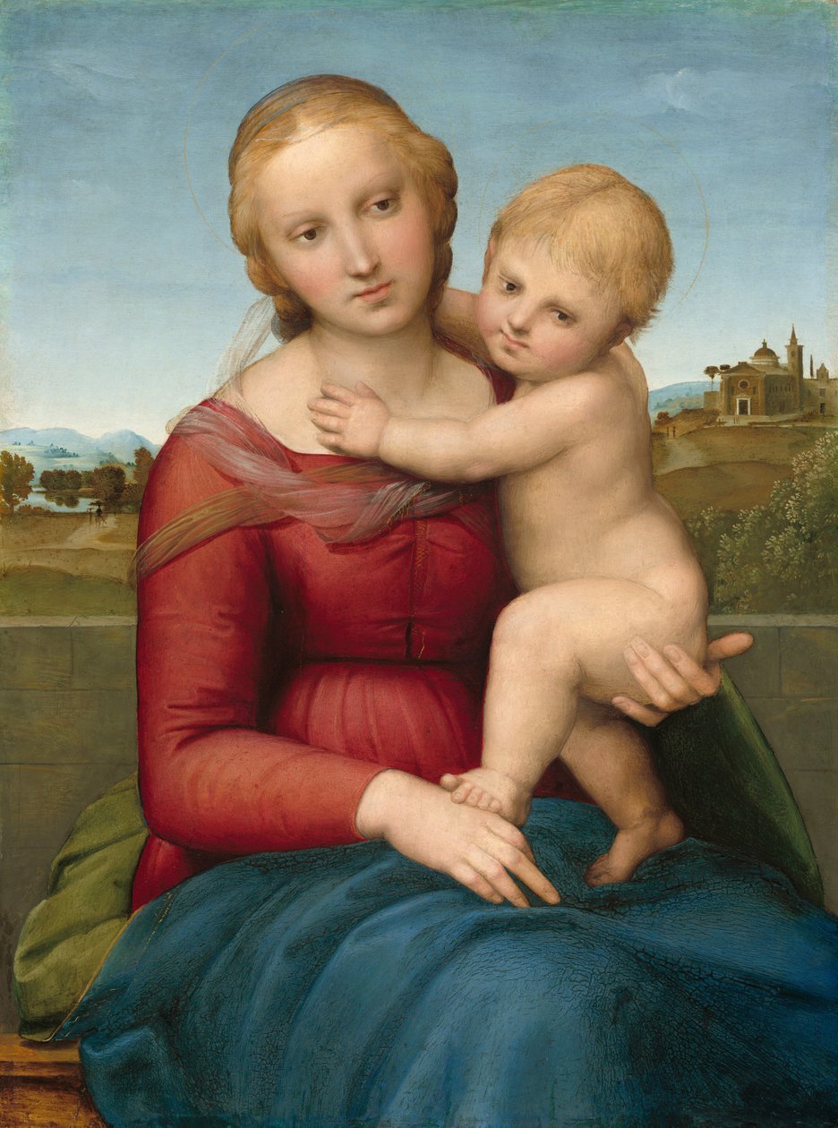 A Kis Cowper Madonna c. 1505. alkotó: Raphael